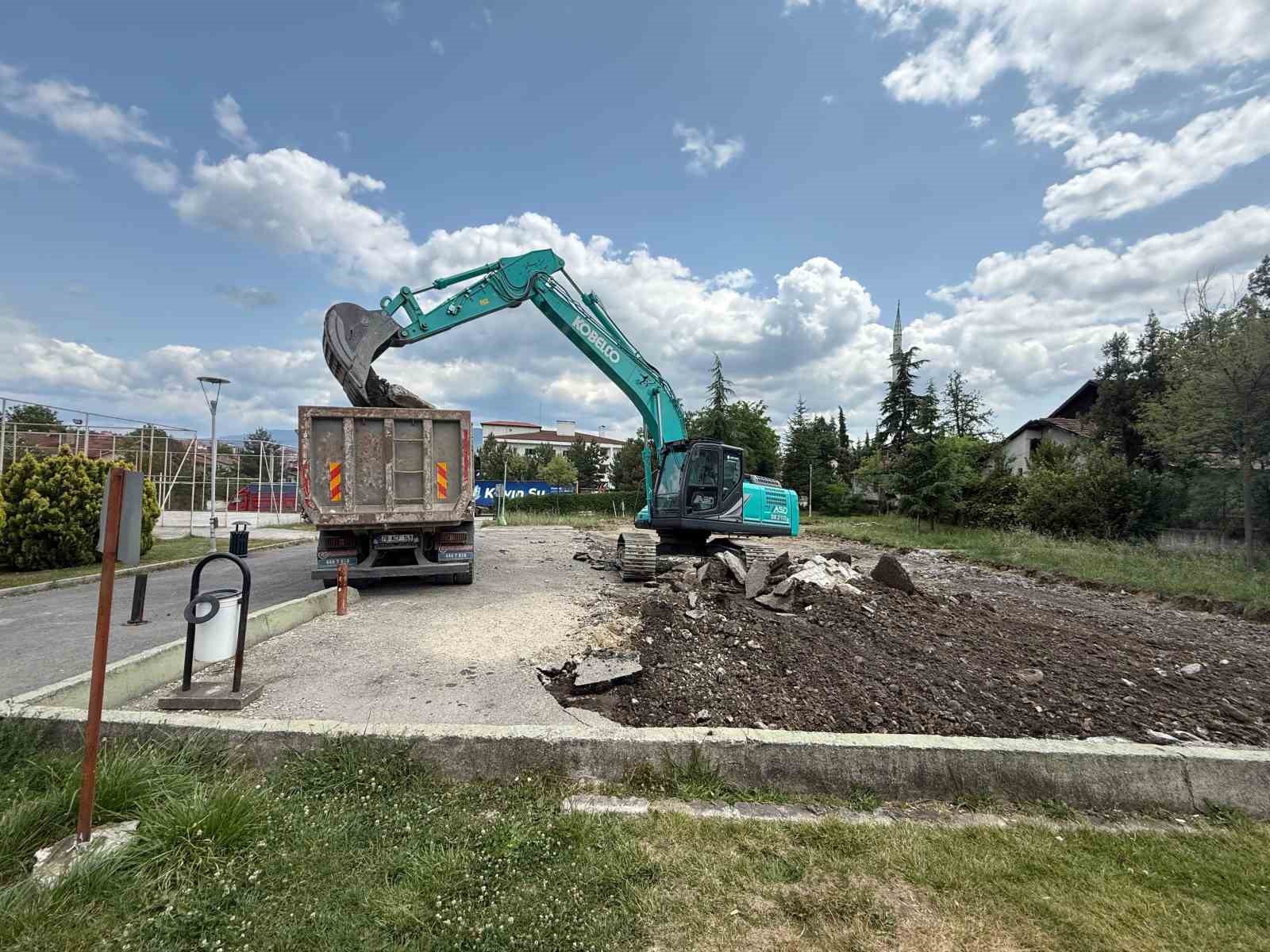 Karabük’te yeni sosyal tesisin yapımına başlandı

