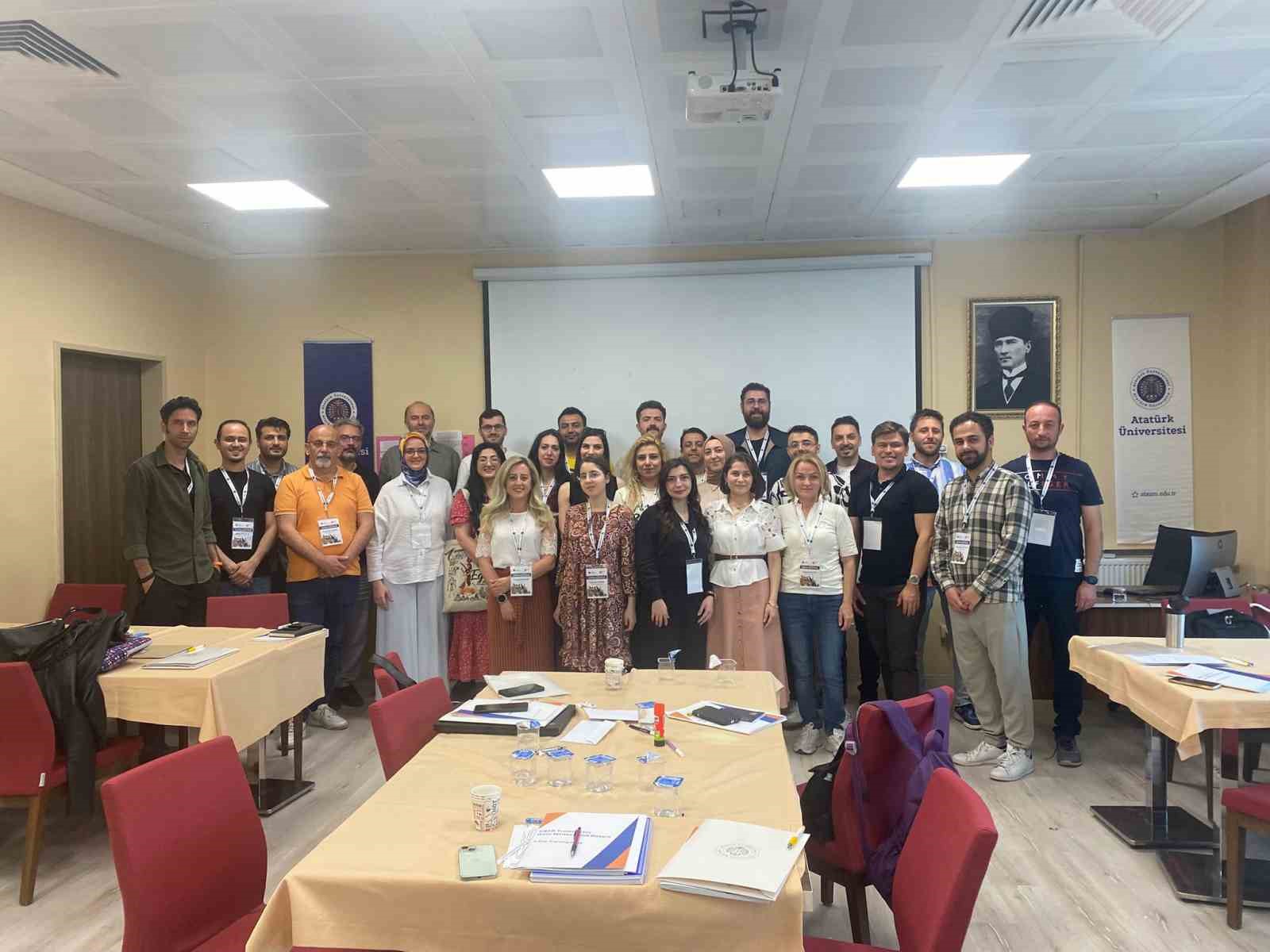 ÖSYM Tarafından Organize Edilen Cefr Eğitimi, Atatürk Üniversitesi ev sahipliğinde gerçekleştirildi