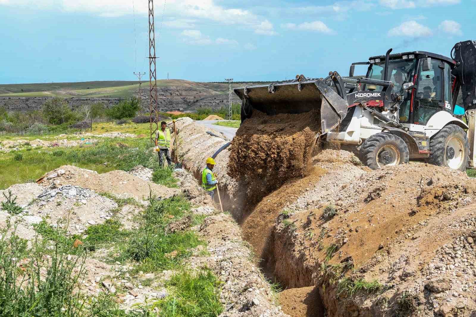 MASKİ’den Akçadağ’a bin 900 metrelik içme suyu hattı

