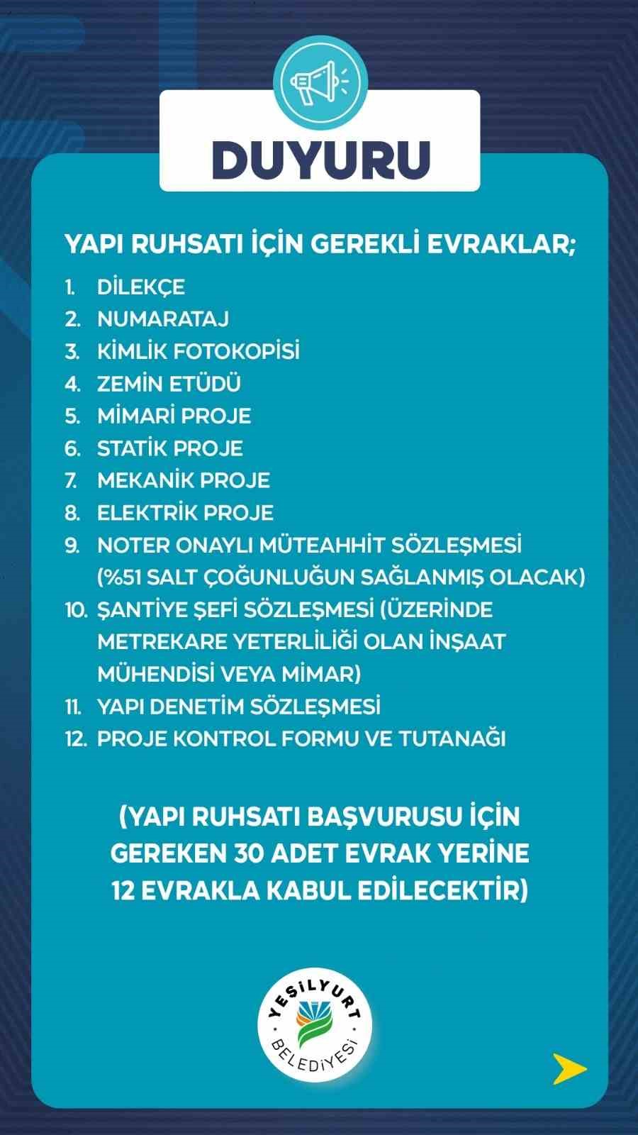 Yeşilyurt&rsquo;ta Yerinde D&ouml;n&uuml;ş&uuml;m i&ccedil;in geri sayım başladı
