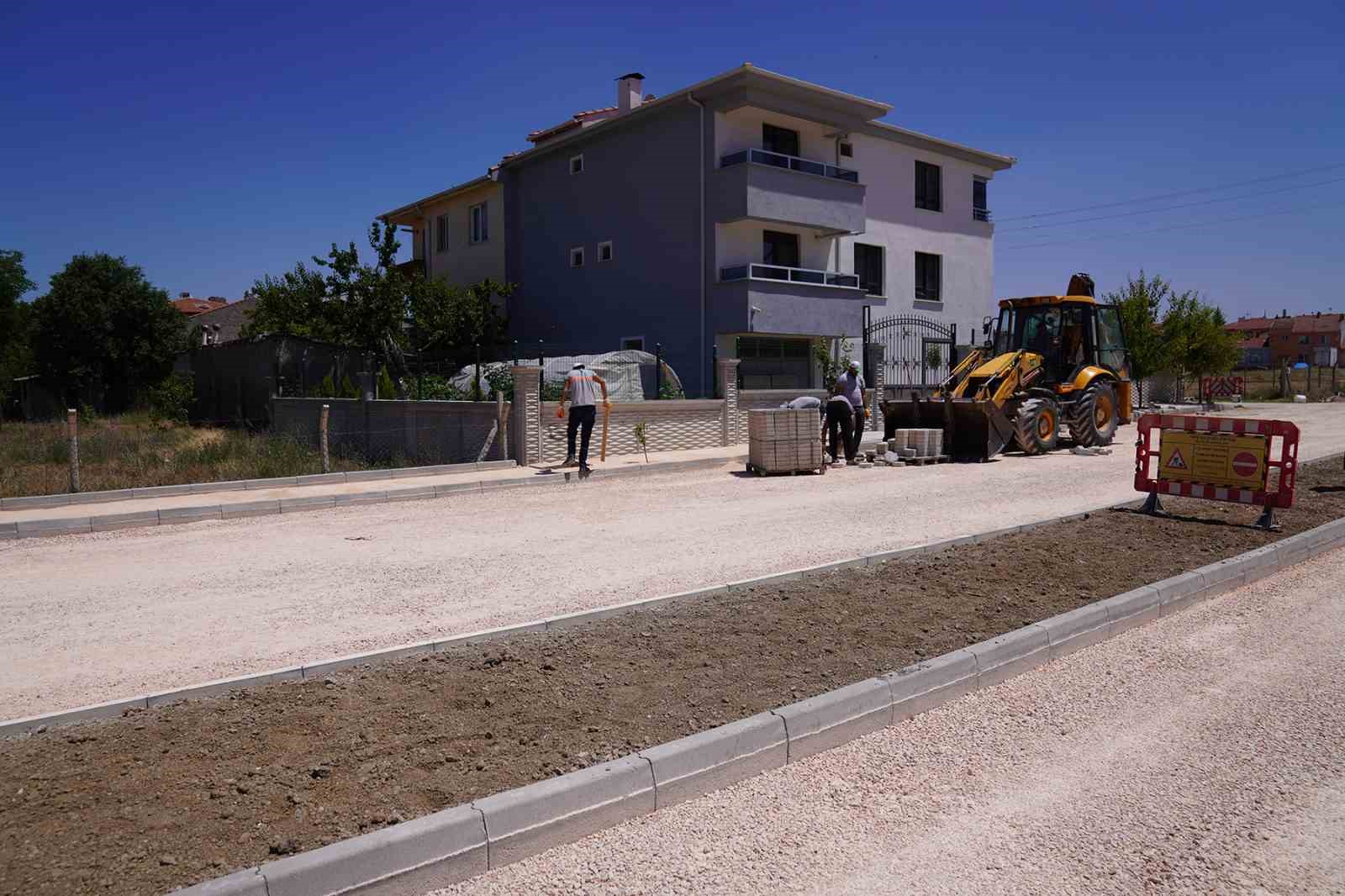 Tepebaşı Fen İşleri&rsquo;nde yoğun mesai
