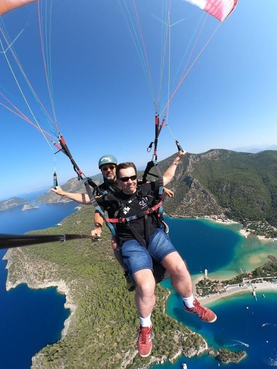 G&ouml;rme engelli İngiliz turist Babadağ&rsquo;dan u&ccedil;tu
