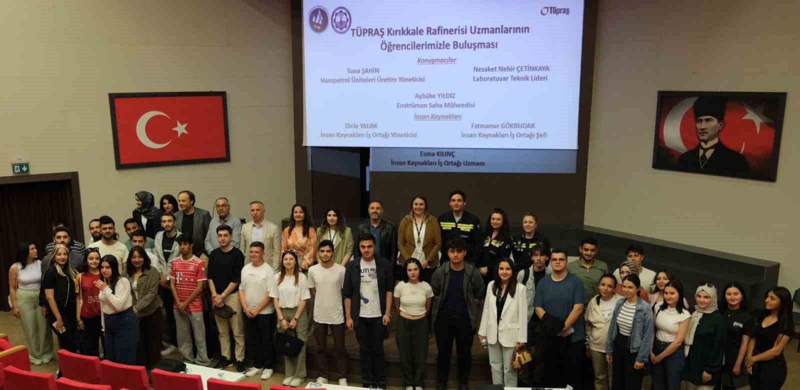 Tüpraş’tan Kırıkkale Üniversitesi öğrencileri için staj programı