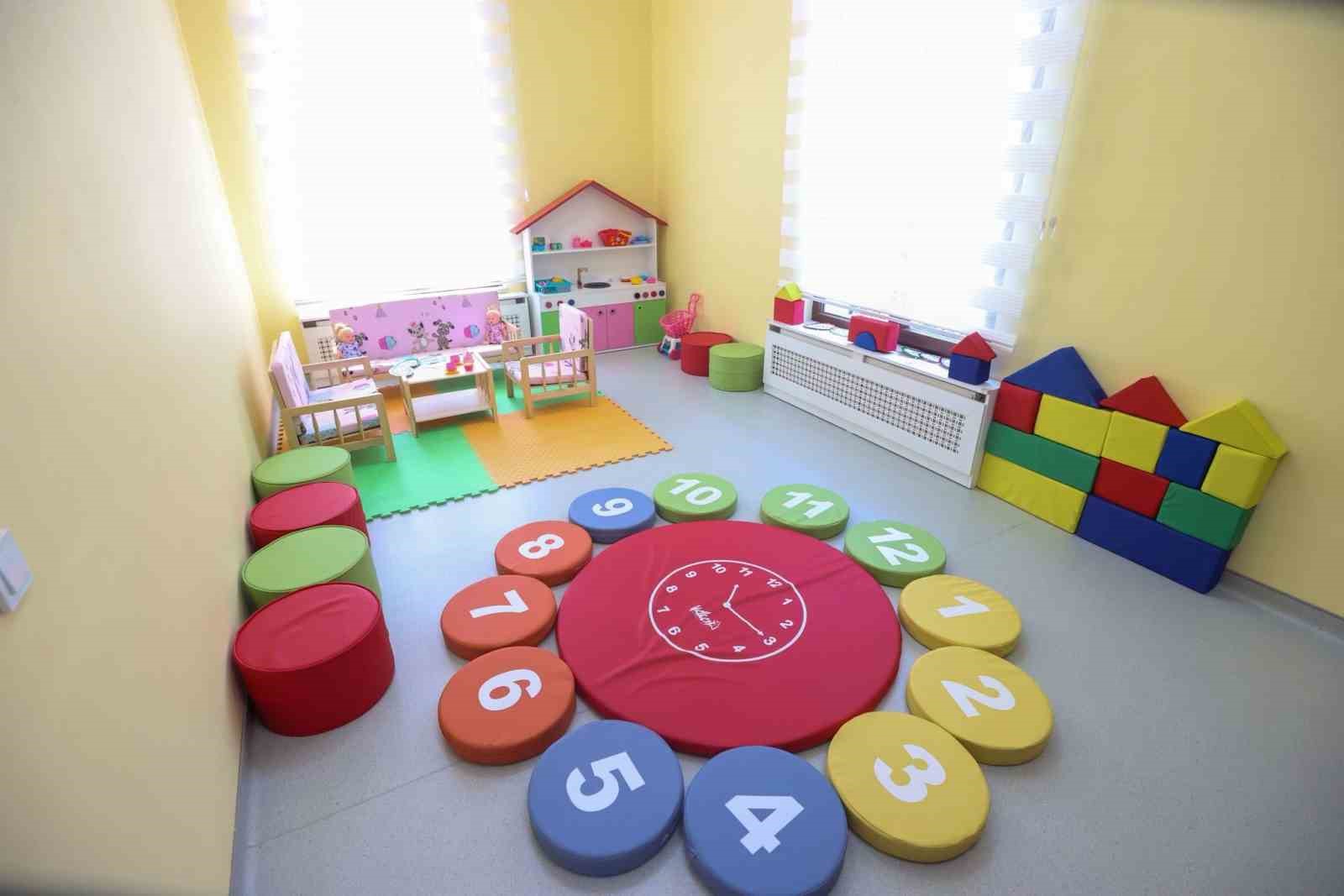 Sincan Belediyesi yapımı tamamlanan 8’inci kreşi hizmete sundu