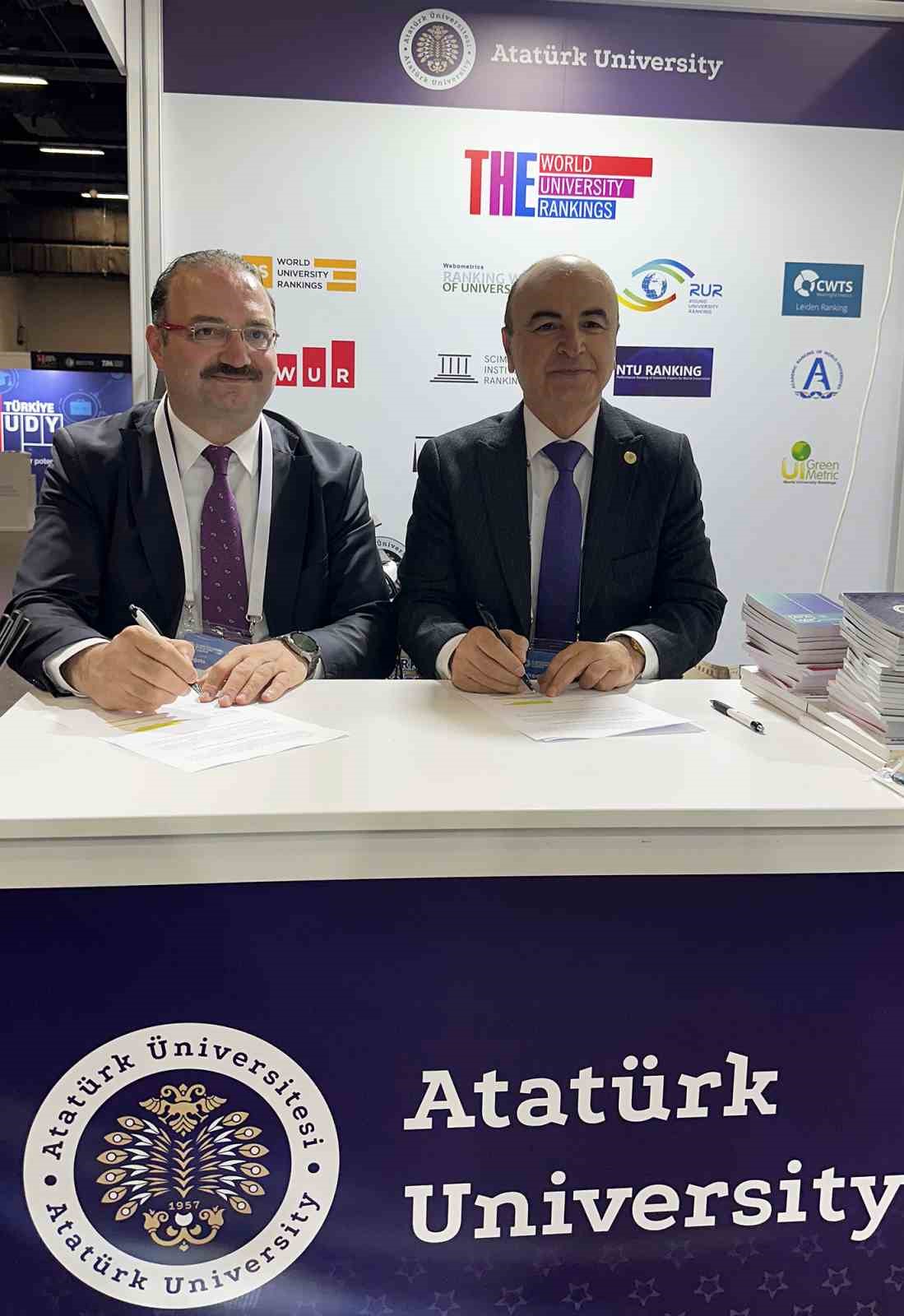 Atat&uuml;rk &Uuml;niversitesi, k&uuml;resel s&uuml;rd&uuml;r&uuml;lebilirlik sahnesinde
