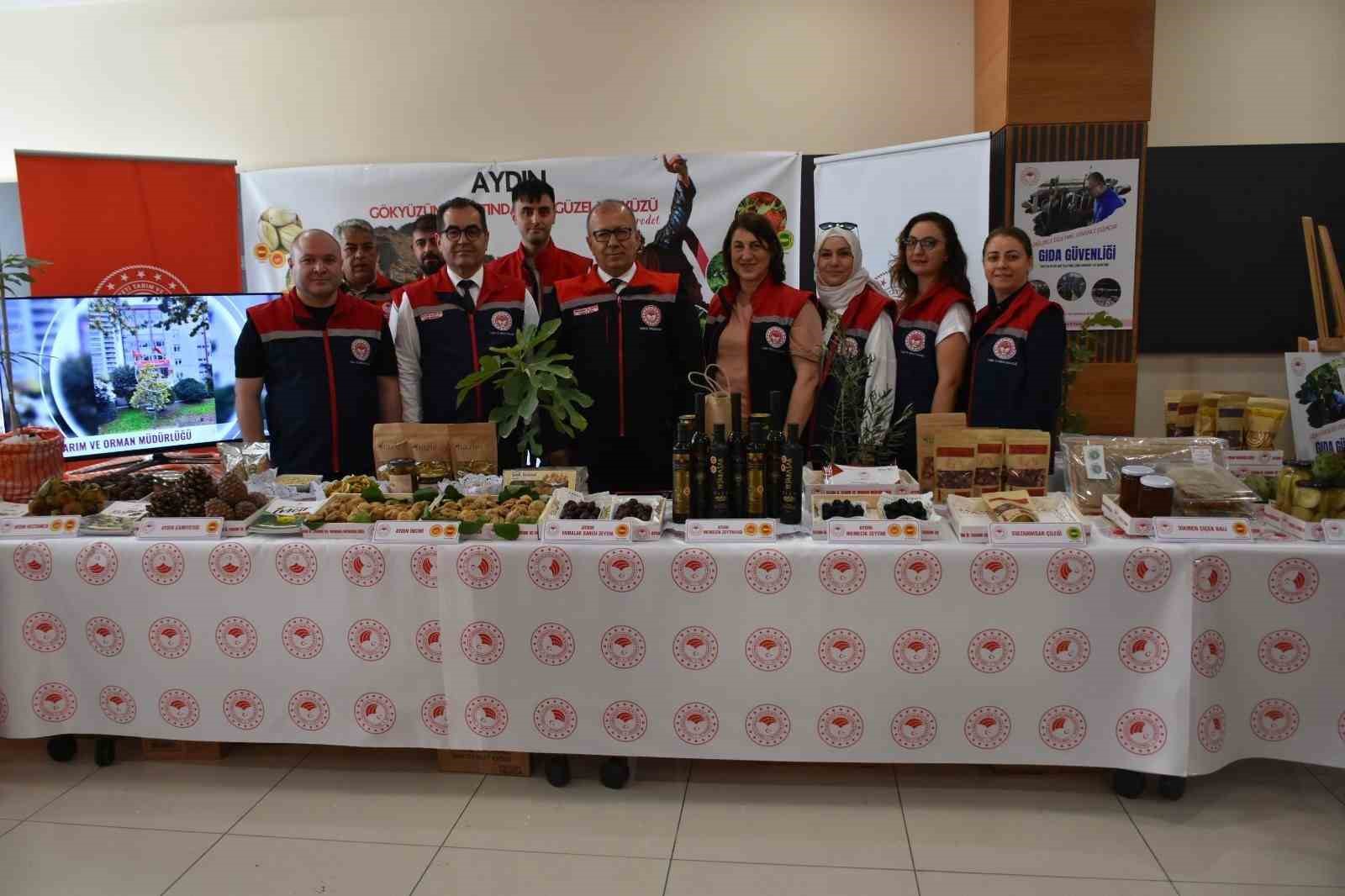 Aydın’ın Coğrafi İşaretli ürünleri başkentte tanıtıldı