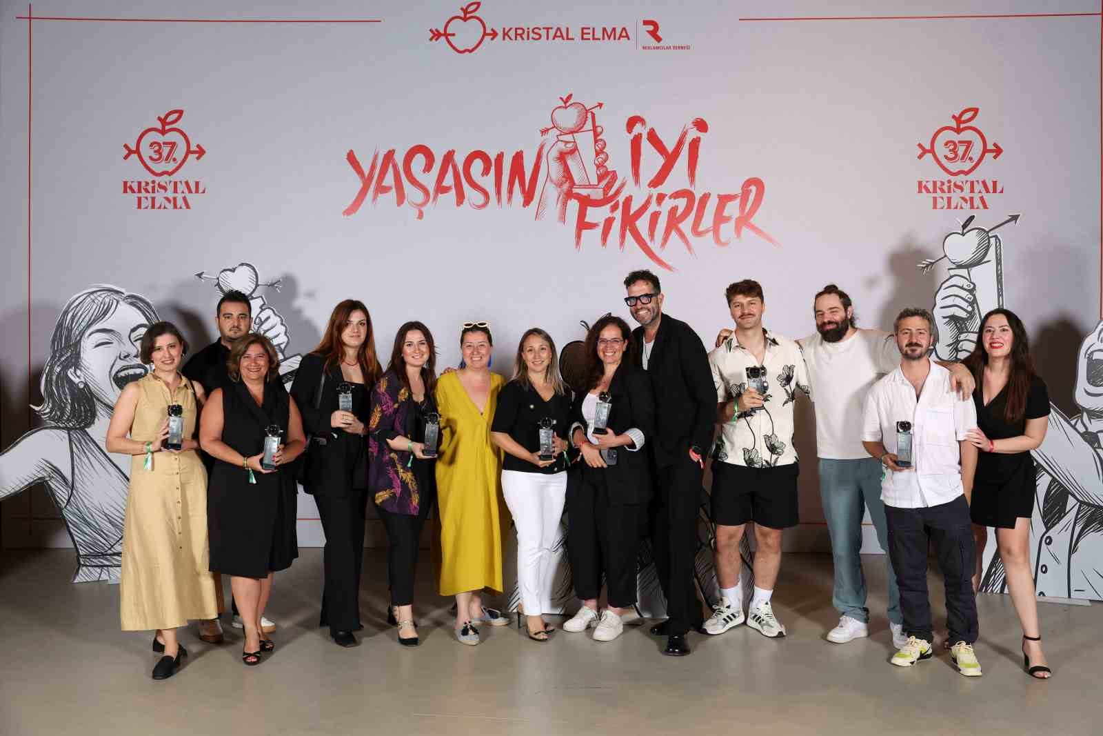 Kiğılı, Kristal Elma’da 1 Büyük Ödül ve 6 Kristal Elma kazandı