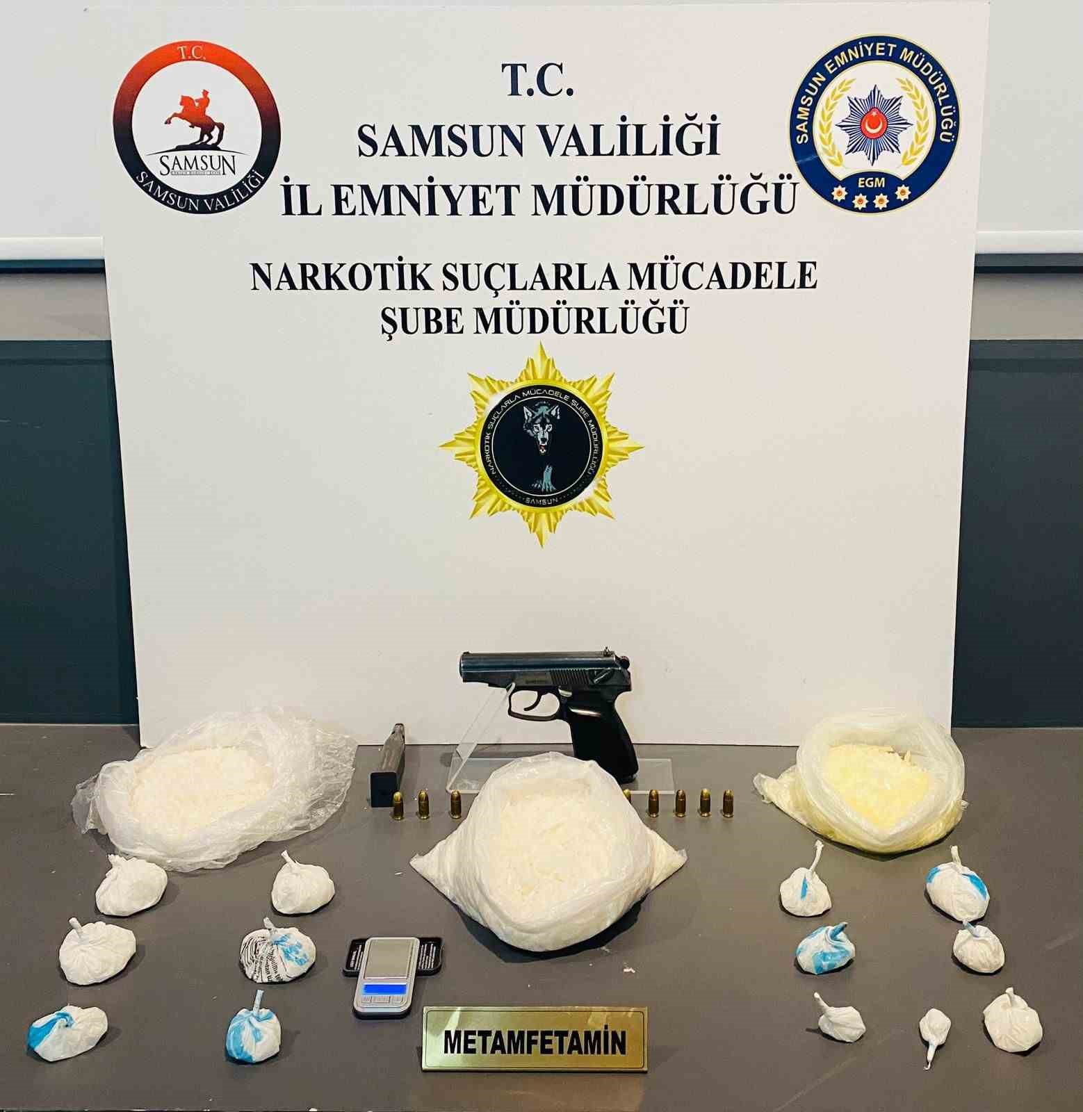 Samsun&rsquo;da uyuşturucu operasyonu: 3 g&ouml;zaltı
