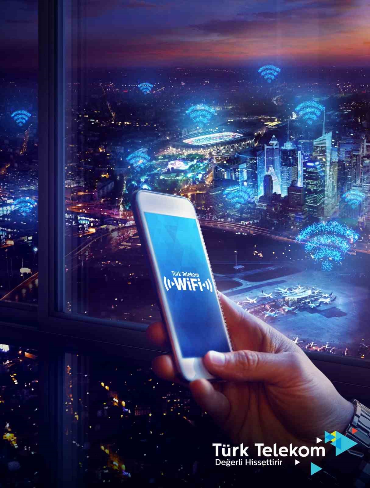 T&uuml;rk Telekom&rsquo;dan D&uuml;nya Wi-Fi G&uuml;n&uuml;&rsquo;nde 81 ilde &uuml;cretsiz internet
