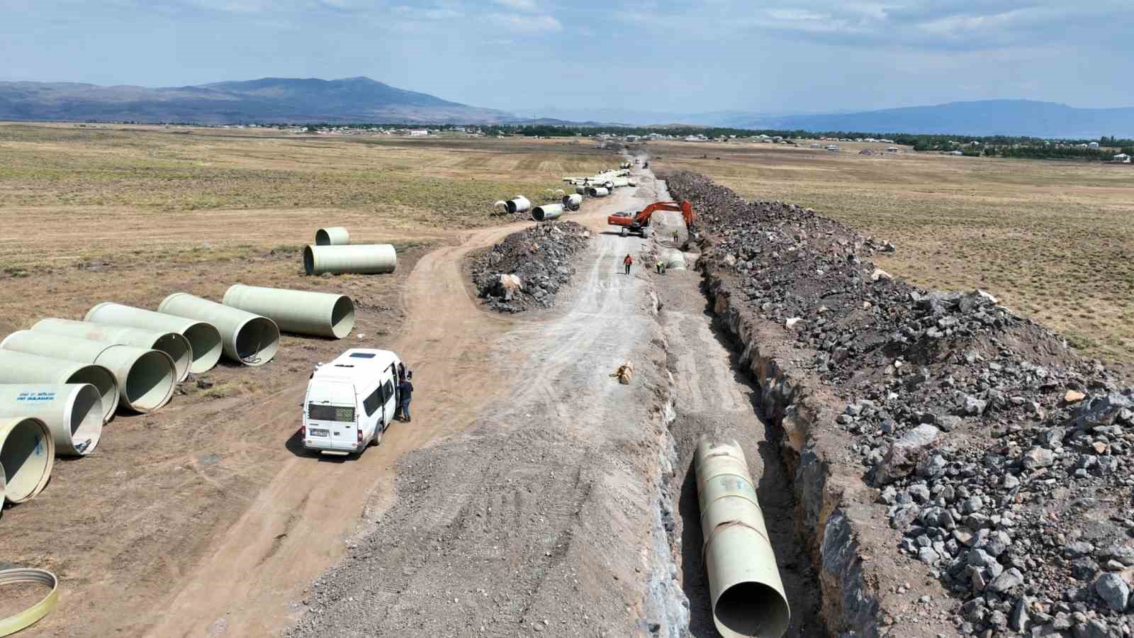Van Erciş Pay Sulaması Projesi’nin yüzde 36’sı tamamlandı