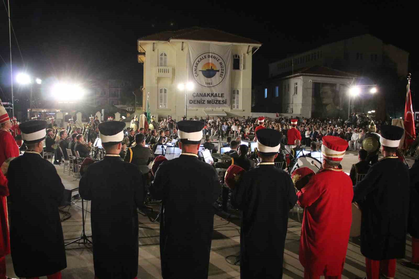 &lsquo;T&uuml;rkiye Şehitlerini Anıyor&rsquo; programı &Ccedil;anakkale Deniz M&uuml;zesi&rsquo;nde ger&ccedil;ekleştirildi
