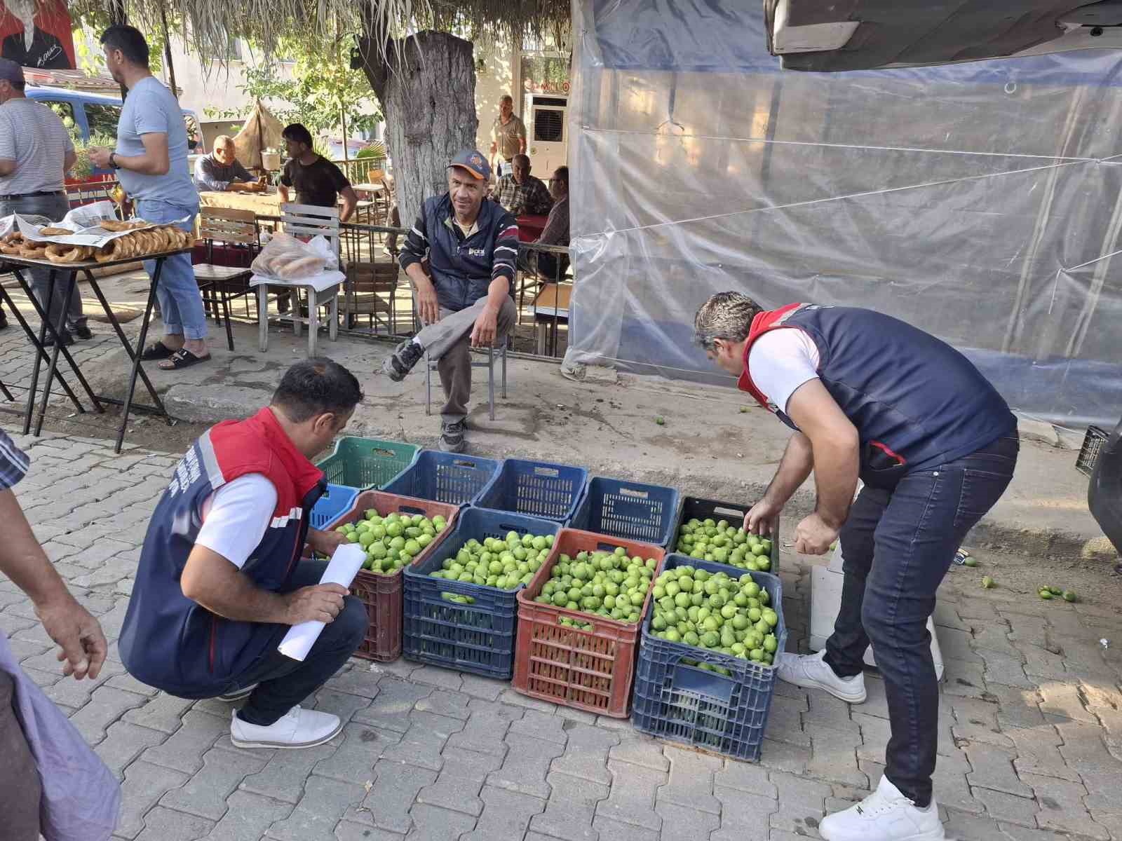 Kuyucak İlek Pazarı’nda denetim ve bilgilendirme