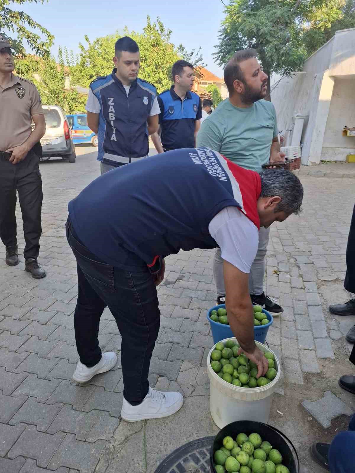 Kuyucak İlek Pazarı&rsquo;nda denetim ve bilgilendirme
