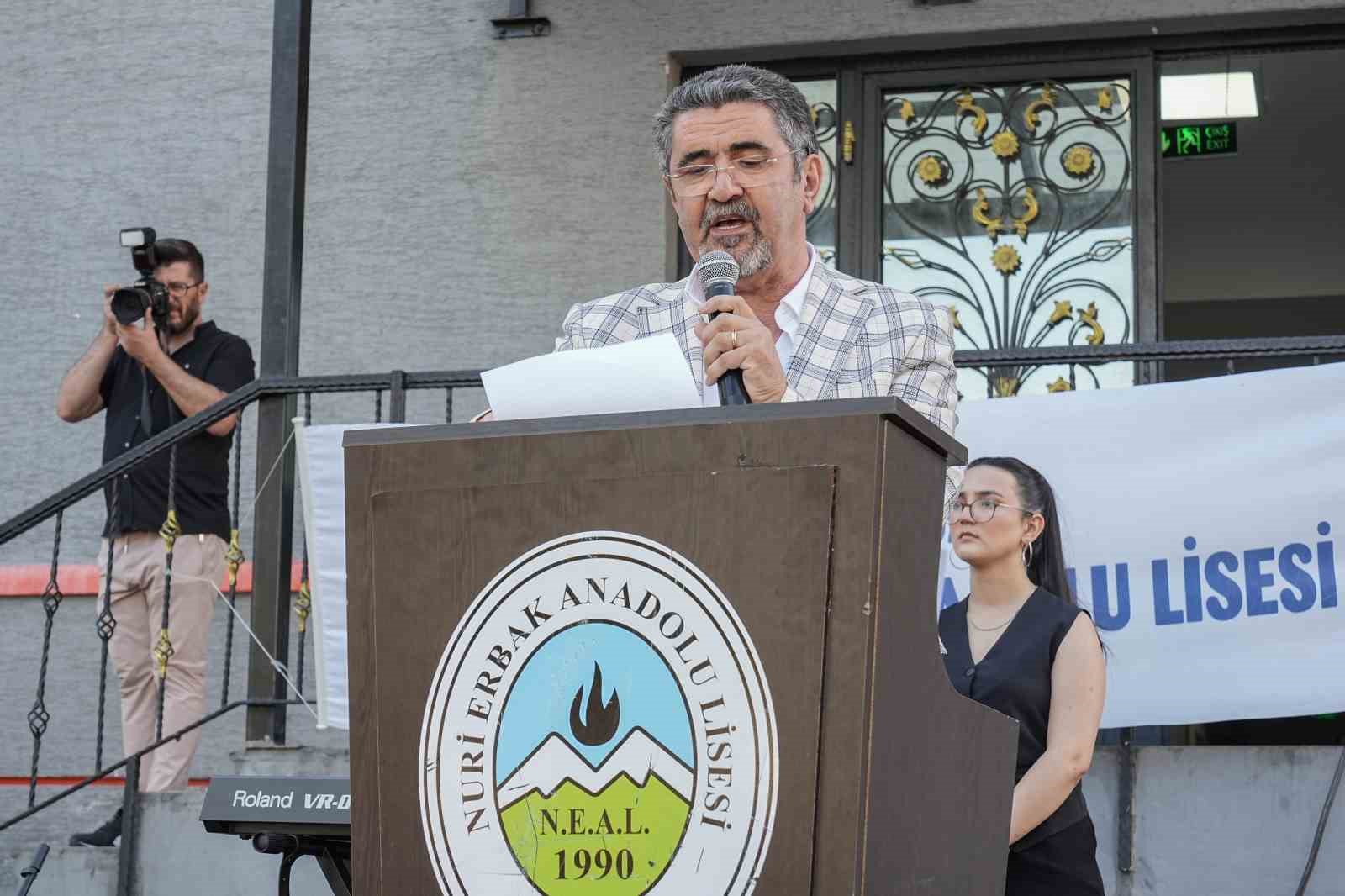 Nuri Erbak Anadolu Lisesi&rsquo;nde, torun &Ouml;mer Kızıl&rsquo;dan başarılara &ouml;d&uuml;l
