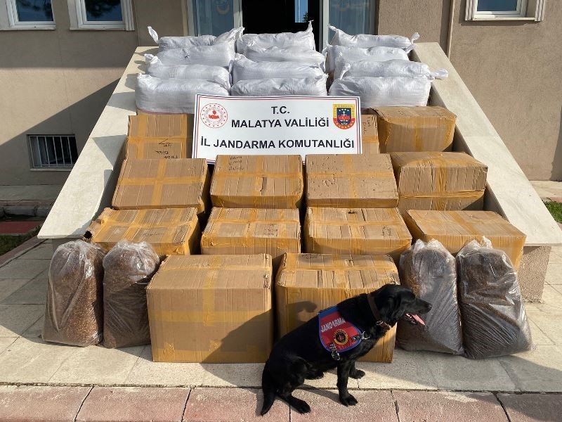 Malatya’da jandarmadan uyuşturucu ve kaçakçılık operasyonu