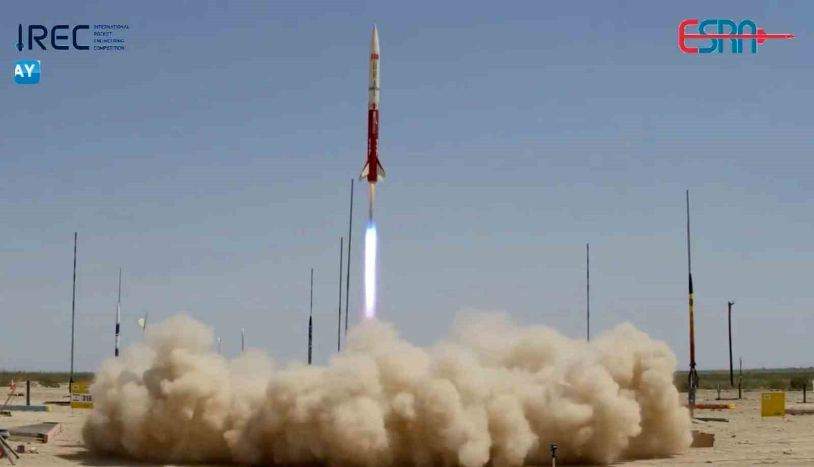 Ege Aerospace Takımı tarafından geliştirilen URAL roketi ABD’de başarıyla fırlatıldı
