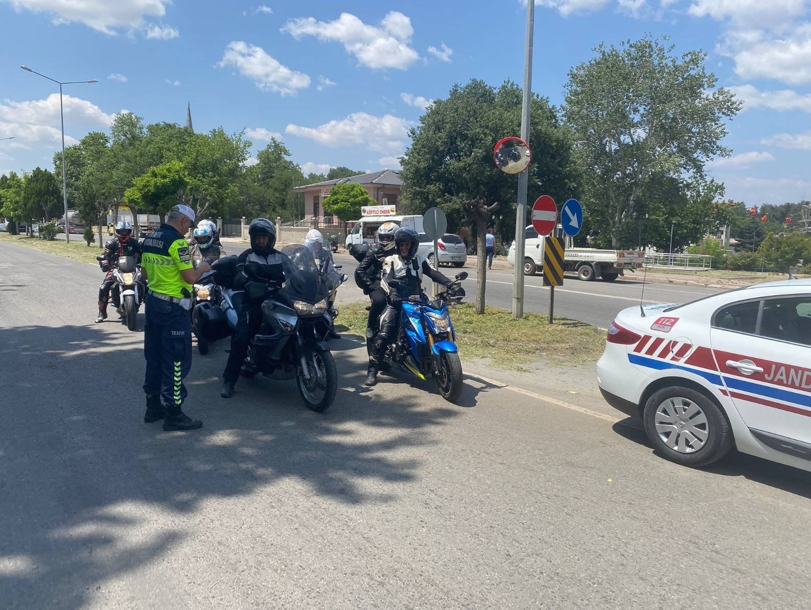 Kırklareli’nde motosiklet denetimi