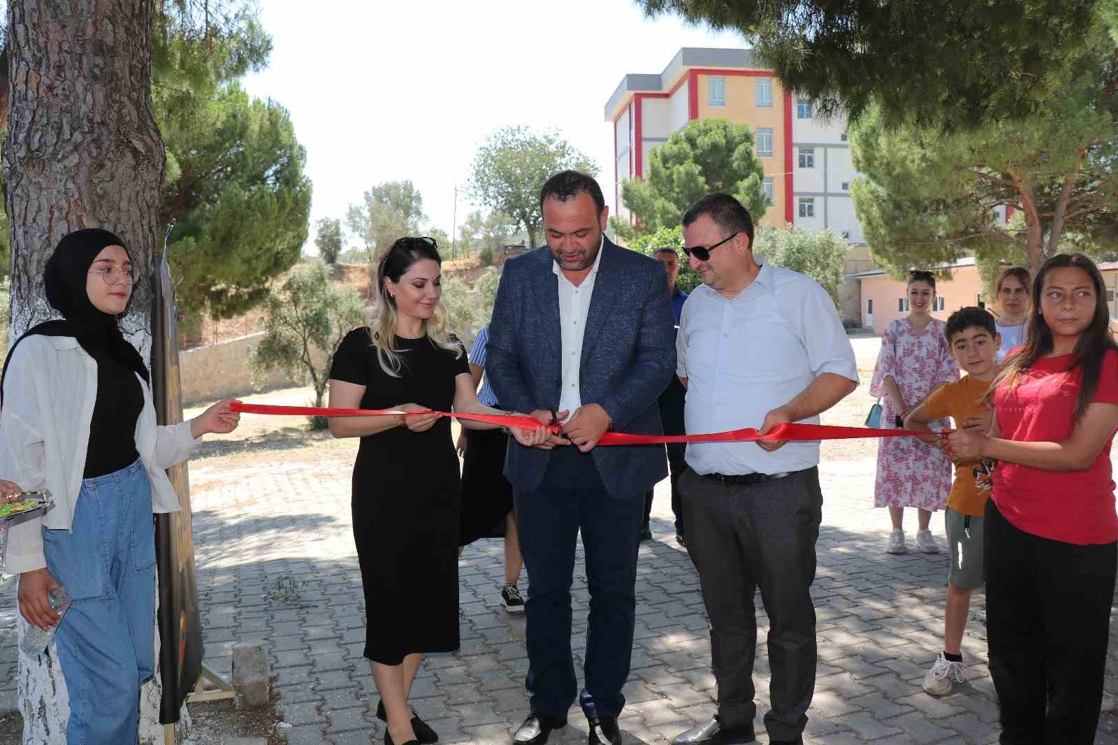 Bozdoğan’da minik ressamlar hünerlerini sergiledi

