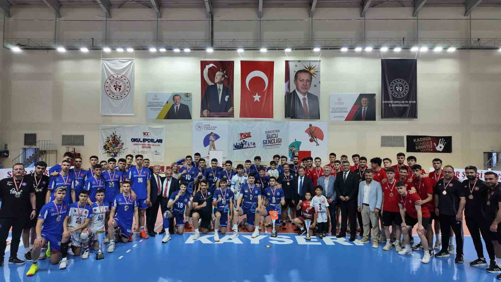 Genç erkeklerde Türkiye Şampiyonu belli oldu
