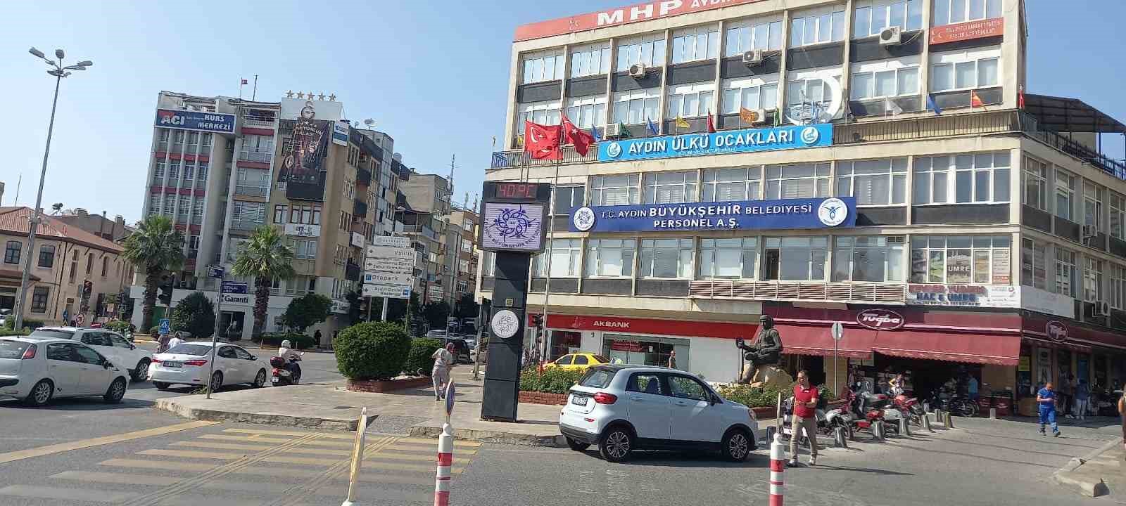 Akşamüstü termometreler 40 dereceyi gördü
