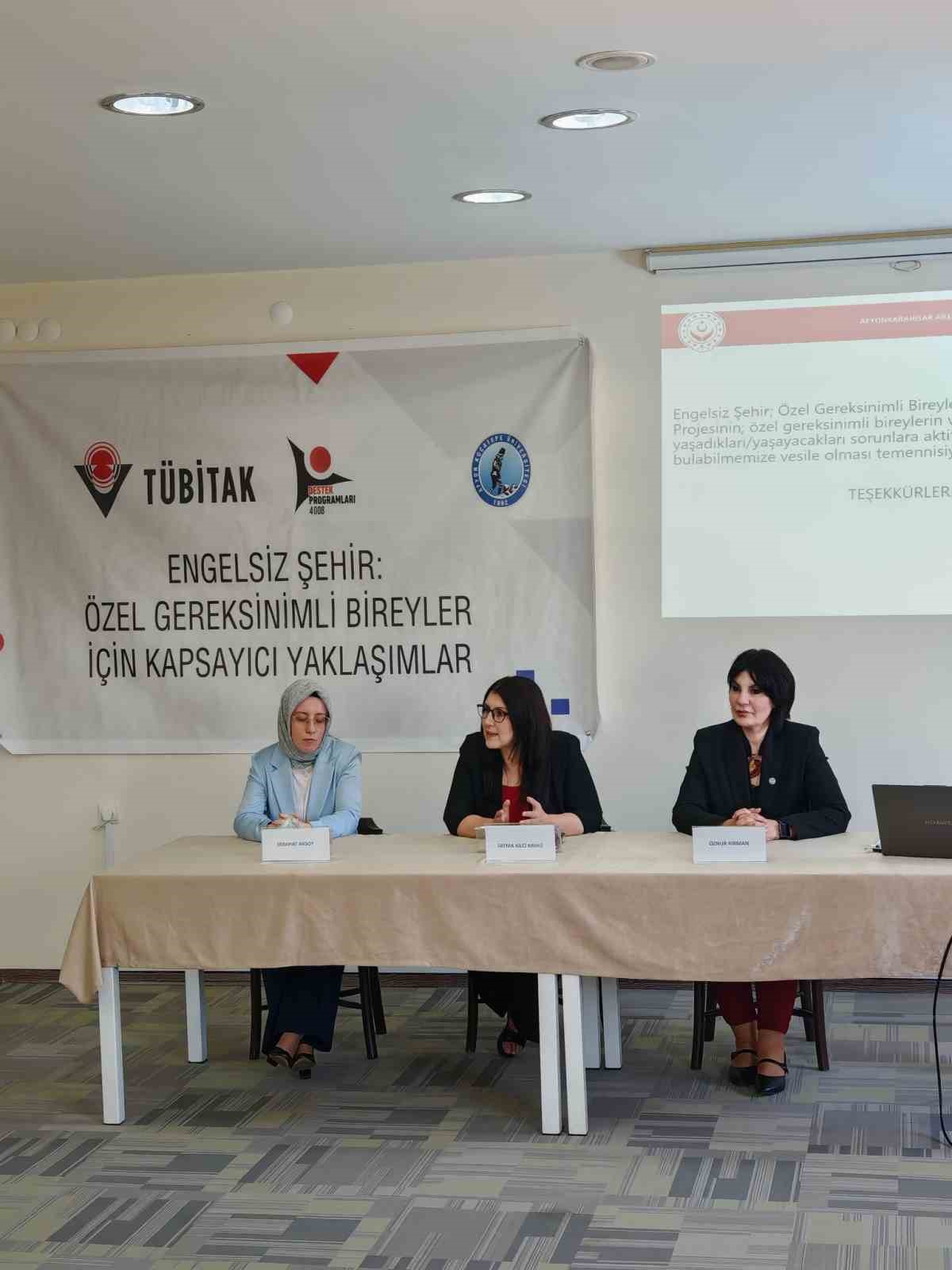 Afyonkarahisar&rsquo;da "Engelsiz Şehir" projesi uygulanacak
