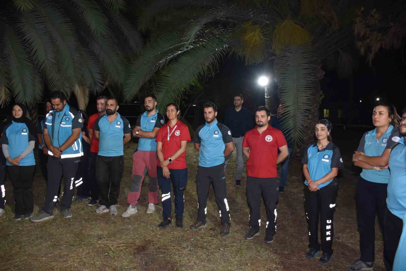 Aydın ev sahipliği yaptı, tatbikat ger&ccedil;eğini aratmadı
