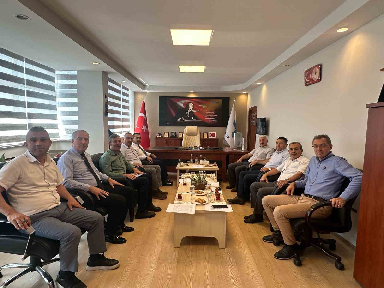 Hükümlü ve yükümlülerin istihdamına yönelik işbirliği protokolünün toplantısını gerçekleştirdiler