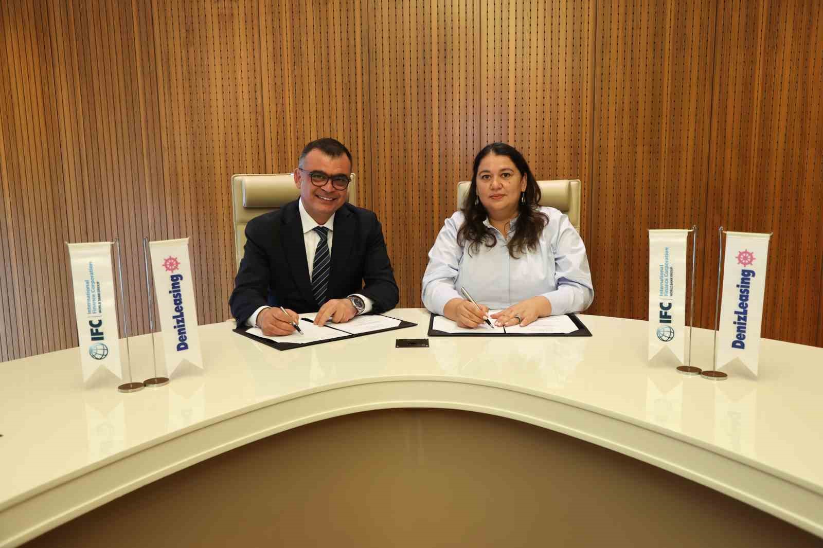 DenizLeasing ve IFC 75 milyon dolar tutarında sürdürülebilir finansman anlaşması imzaladı