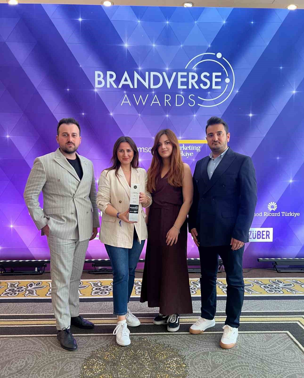 Kiğılı’ya Brandverse Awards’tan Altın Ödül