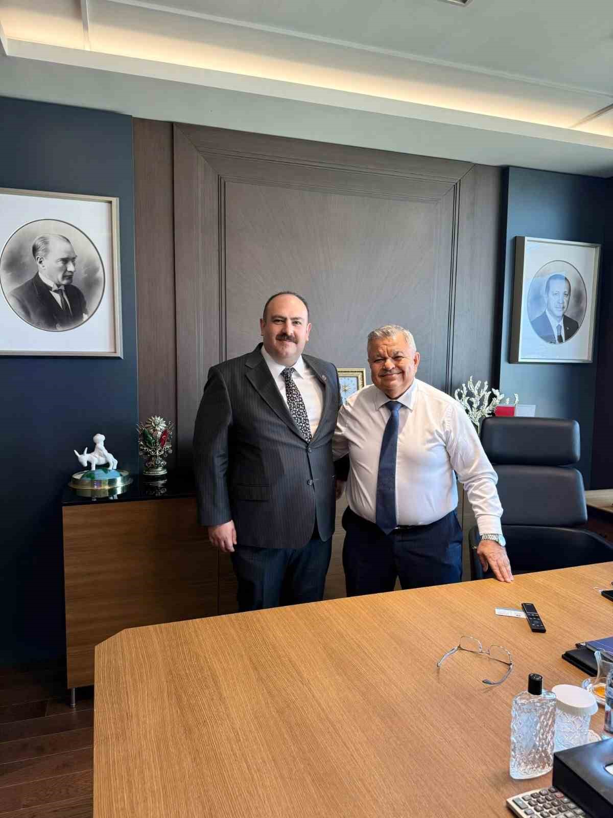 Başkan Serhat Hamamcı&rsquo;nın Ankara temasları devam ediyor
