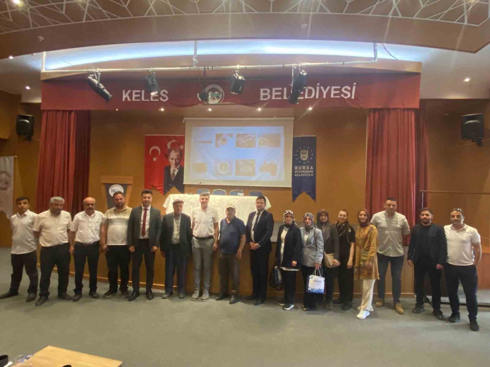 B&uuml;y&uuml;kşehir, Kelesli &uuml;reticilere coğrafi işaretin &ouml;nemini anlattı
