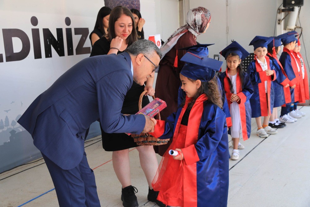 Ke&ccedil;i&ouml;ren&rsquo;deki &ccedil;ocuk gelişim merkezlerinde mezuniyet g&ouml;sterisi
