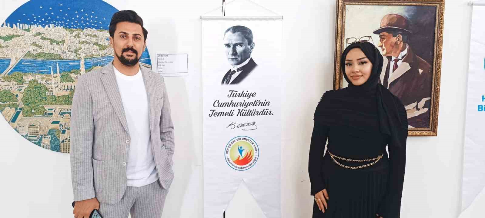 Her Çocuk Bir Umuttur Vakfı’ndan kimsesiz çocuklar yararına sergi
