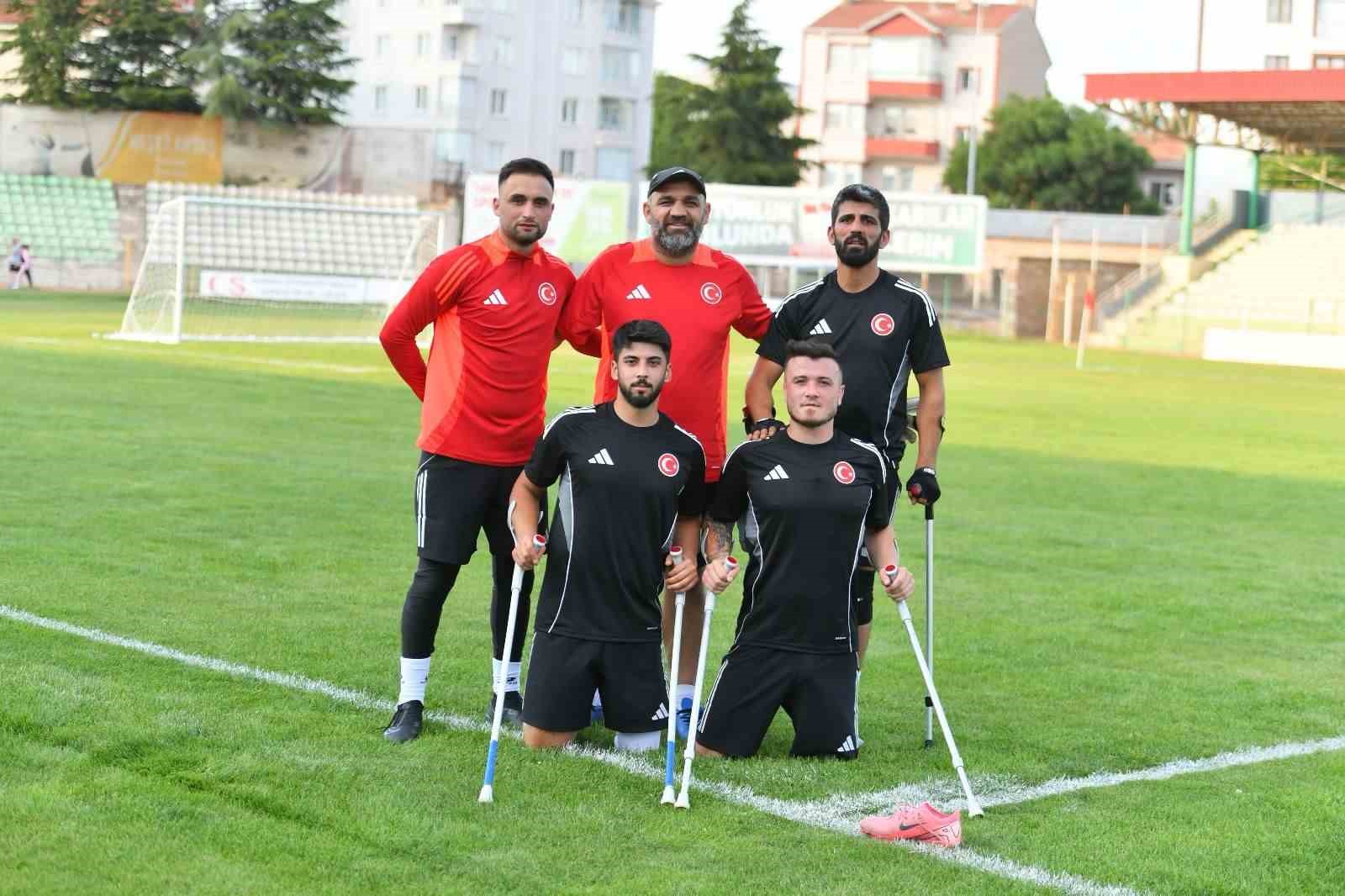 Şahinbey Ampute&rsquo;de milli gurur
