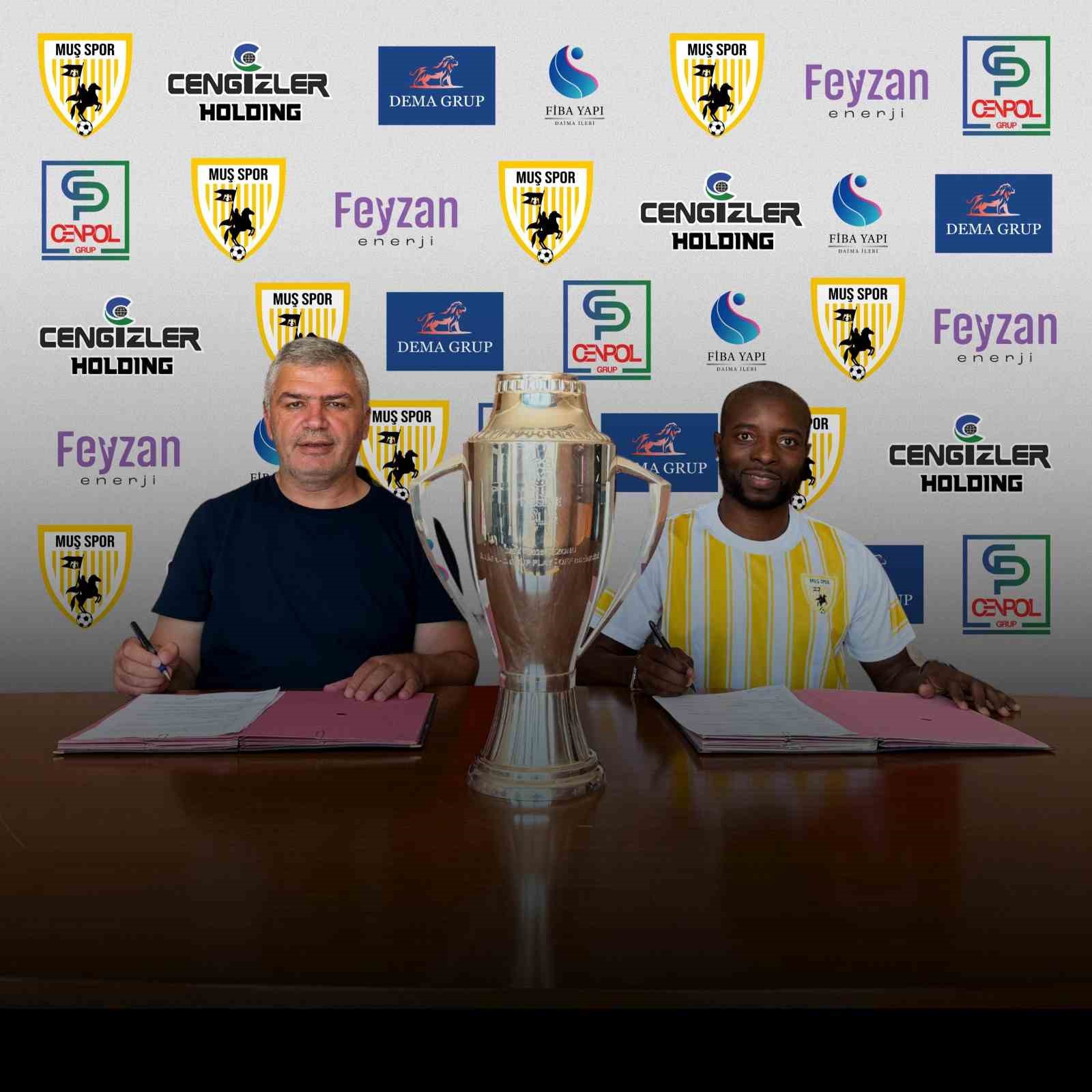 Muşspor’da Stanley Ohawuchi ile yola devam