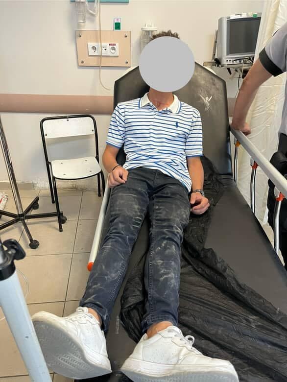 Başıboş köpeğin saldırısına uğrayan motosikletli kurye yaralandı