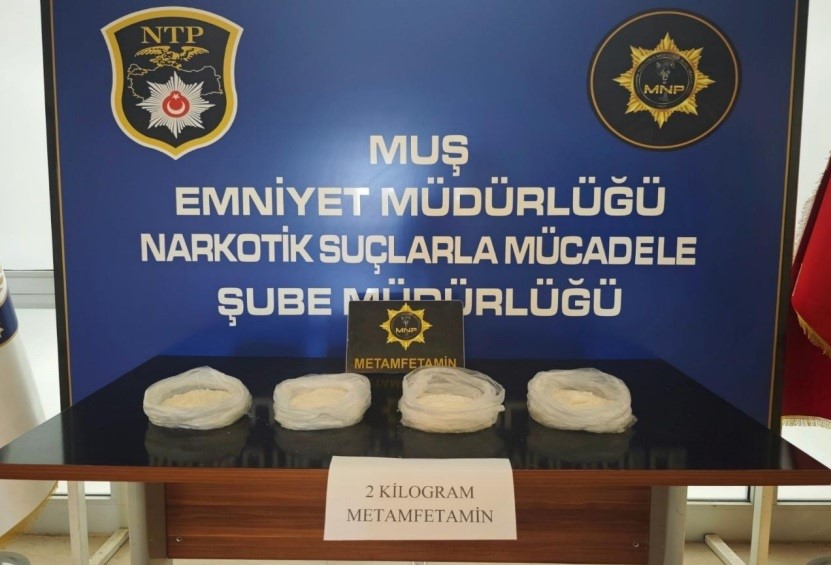 Muş’ta uyuşturucu operasyondu: 2 kişi gözaltına alındı