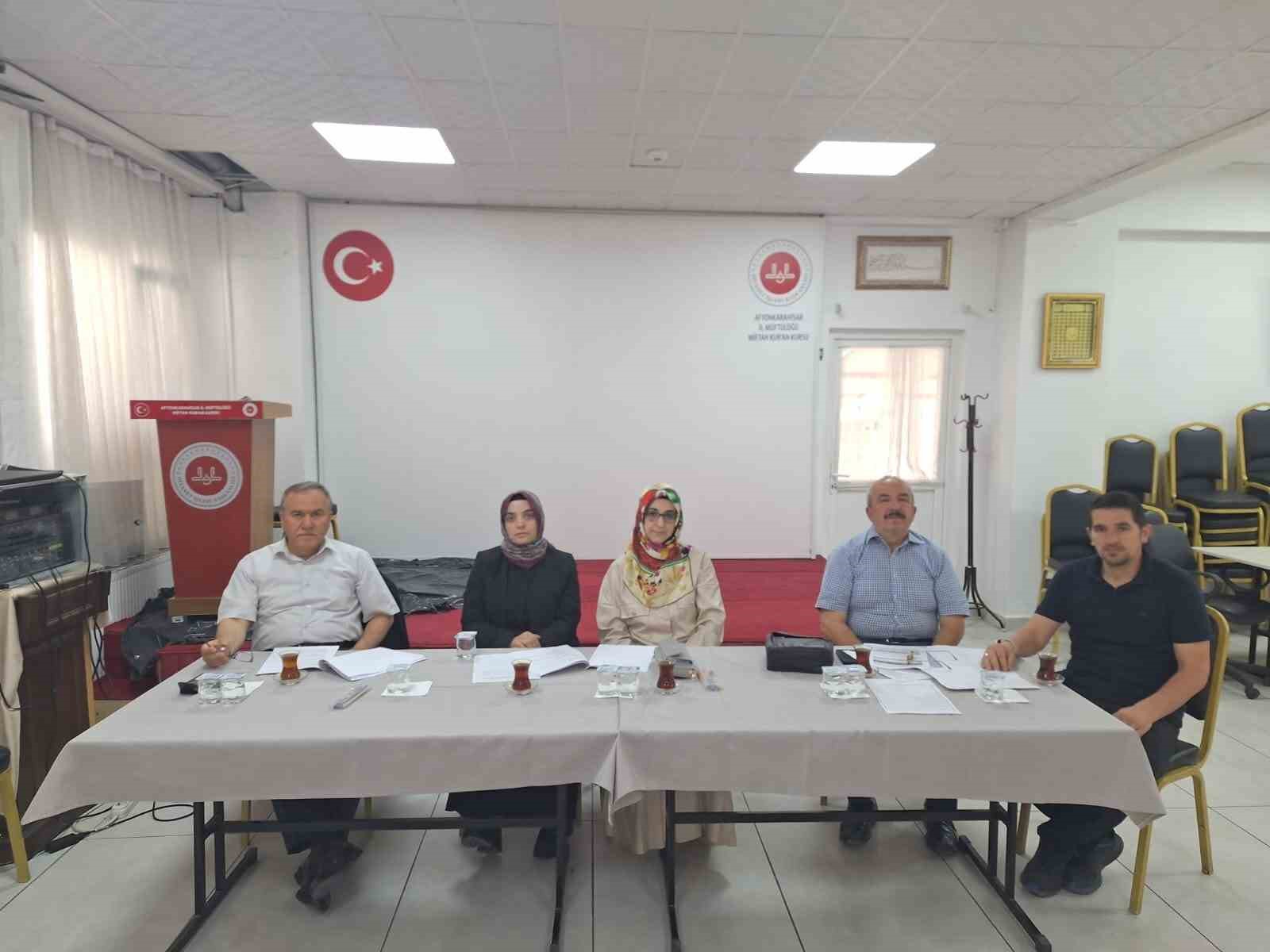 Afyonkarahisar’da Camiler ve Din Görevlileri Haftası Yarışmaları tamamlandı