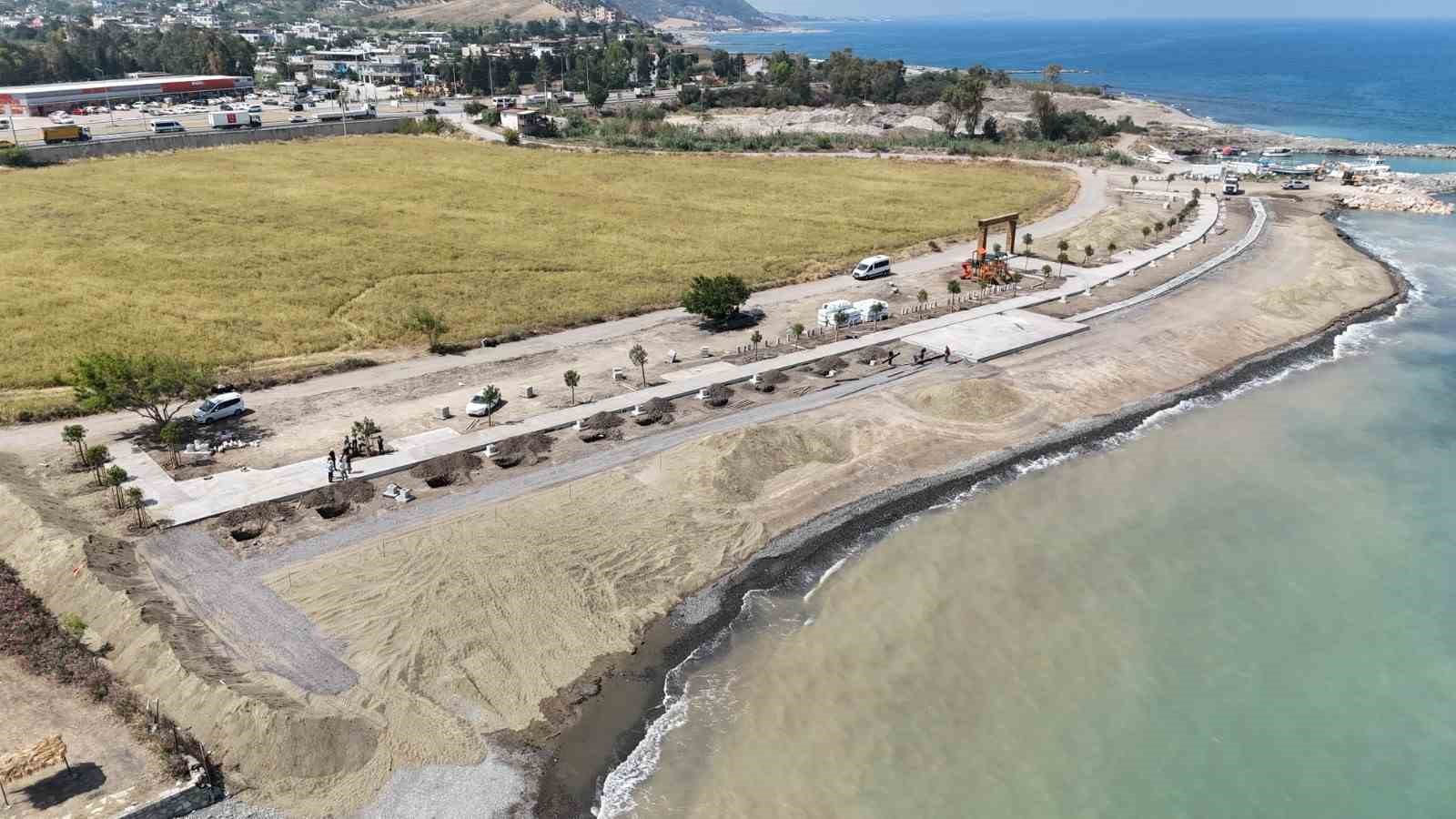 Büyükdere Plajı Hatay turizmine kazandırılıyor