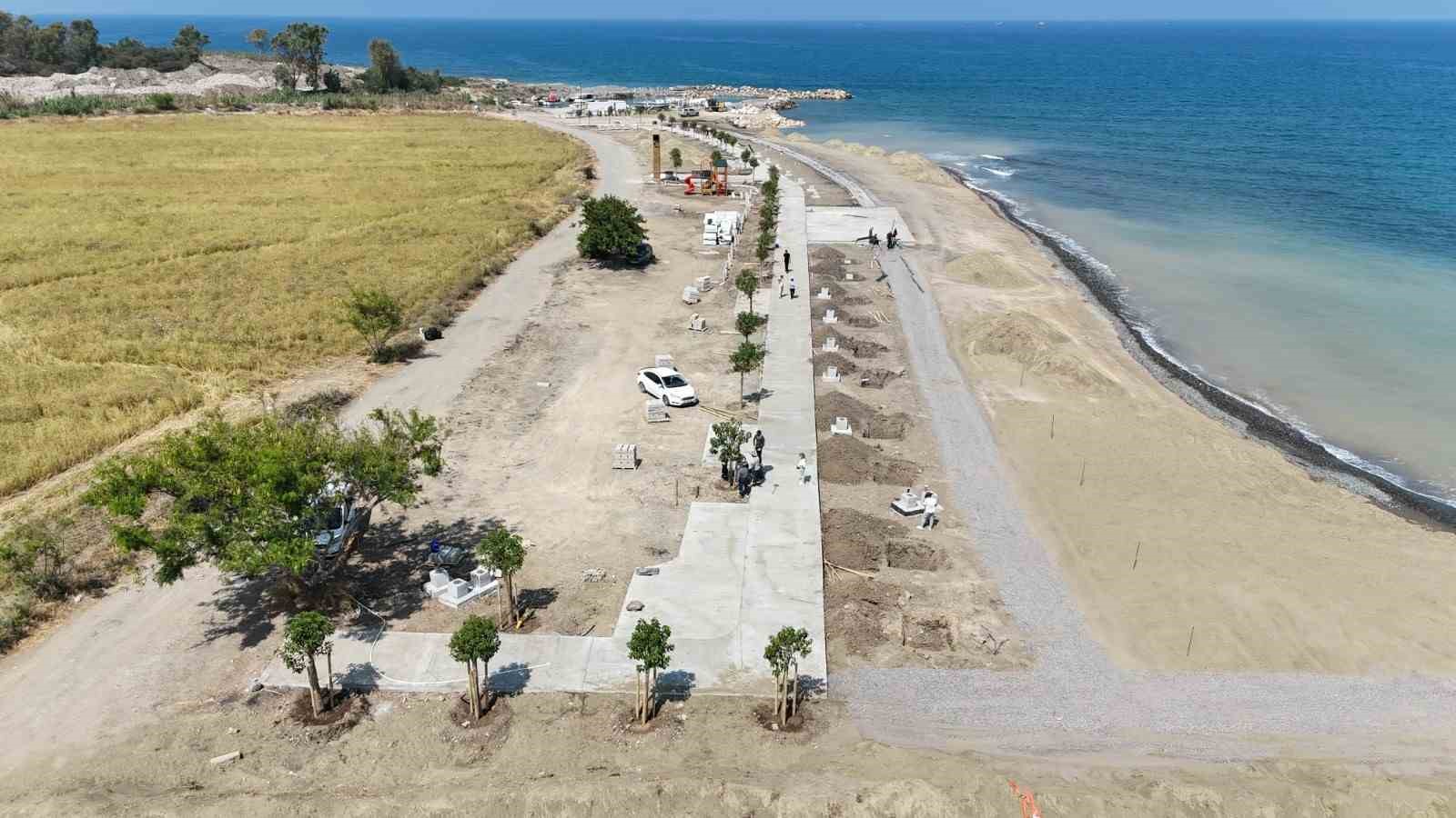 B&uuml;y&uuml;kdere Plajı Hatay turizmine kazandırılıyor
