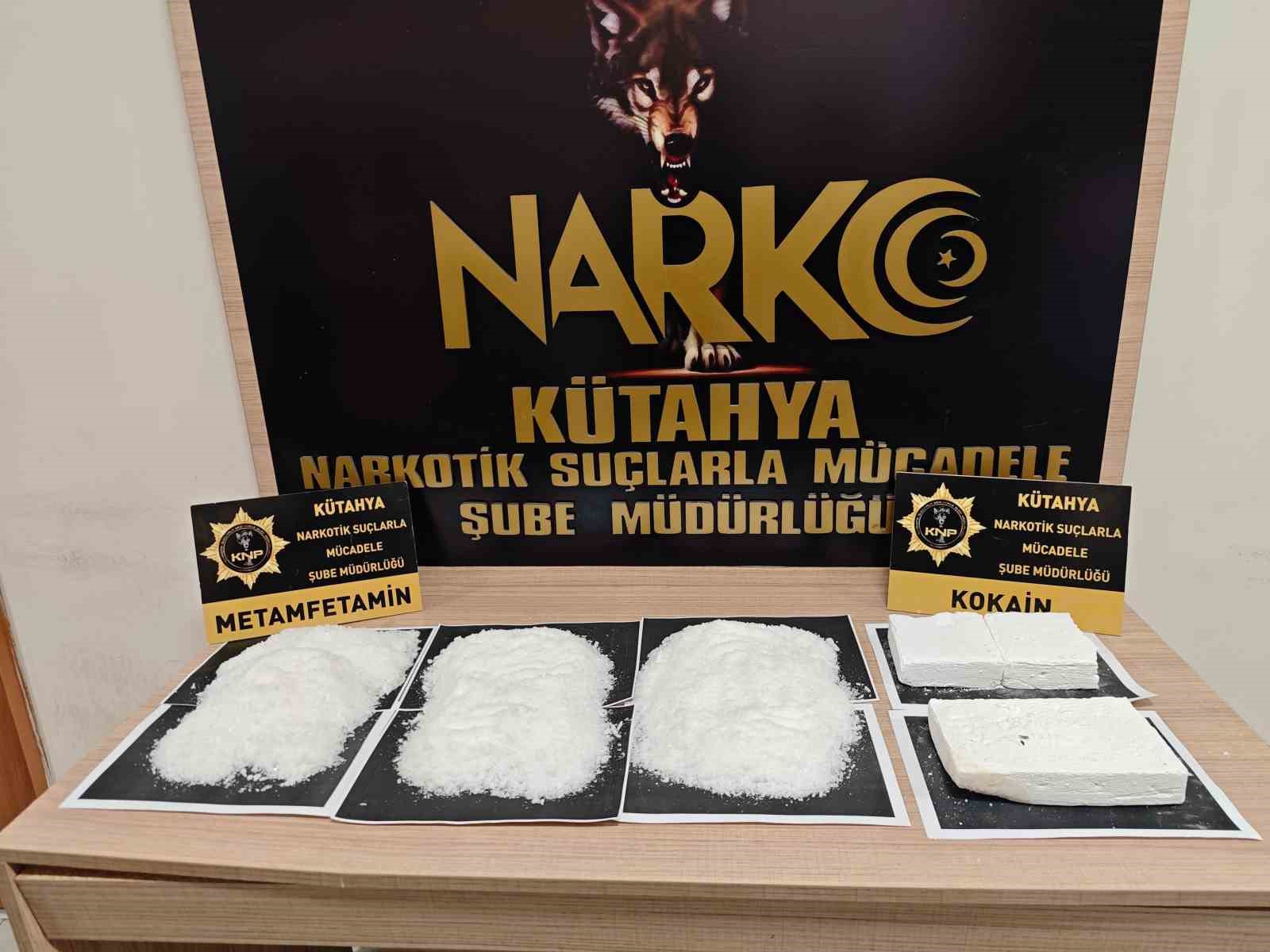 Kütahya’da uyuşturucu operasyonu: 3 şüpheli tutuklandı