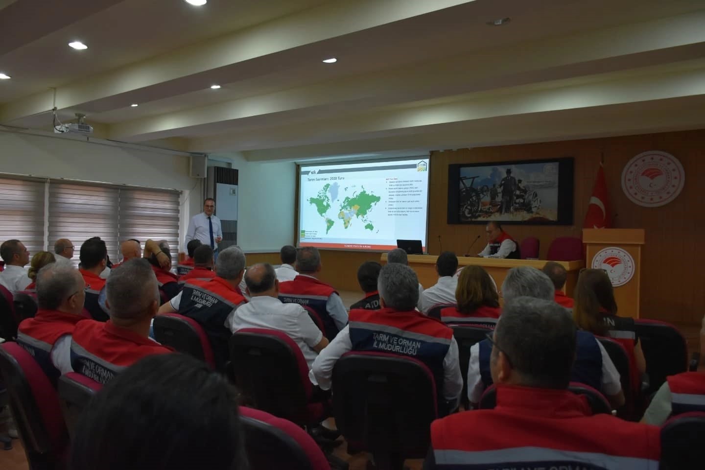 Genel Tarım Sayımı öncesi Aydın’da bilgilendirme toplantısı gerçekleştirildi