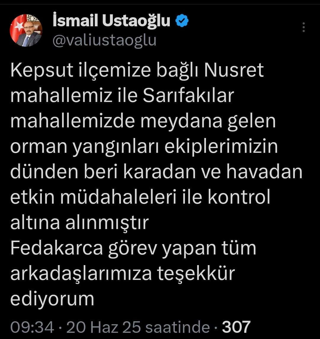 Kepsut&rsquo;taki orman yangınları kontrol altına alındı
