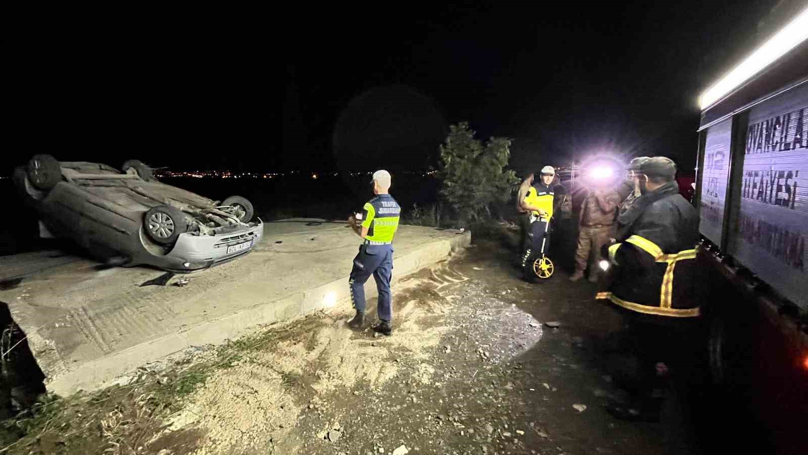 Elazığ'da trafik kazasında bir kişi yaralandı: İHA