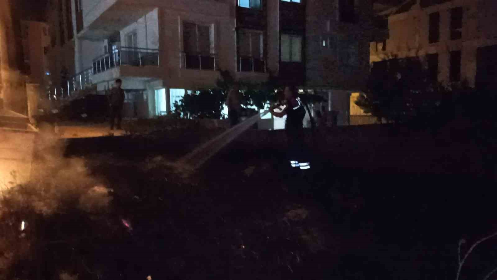 Burdur’da boş arazide çıkan yangın büyümeden söndürüldü
