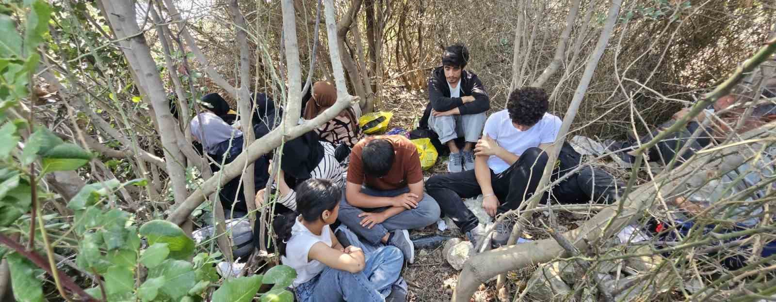 Didim’de 17 düzensiz göçmen yakalandı