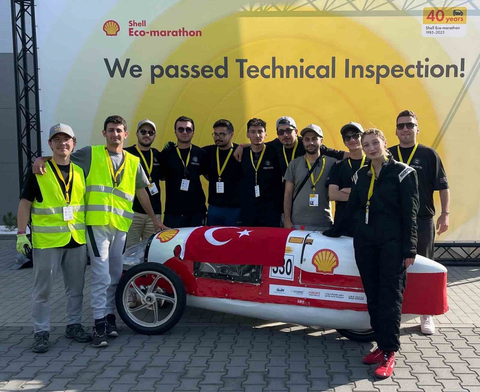 ESOGÜ Mavera Teknoloji Takımı Shell Eco-Marathon’a katıldı