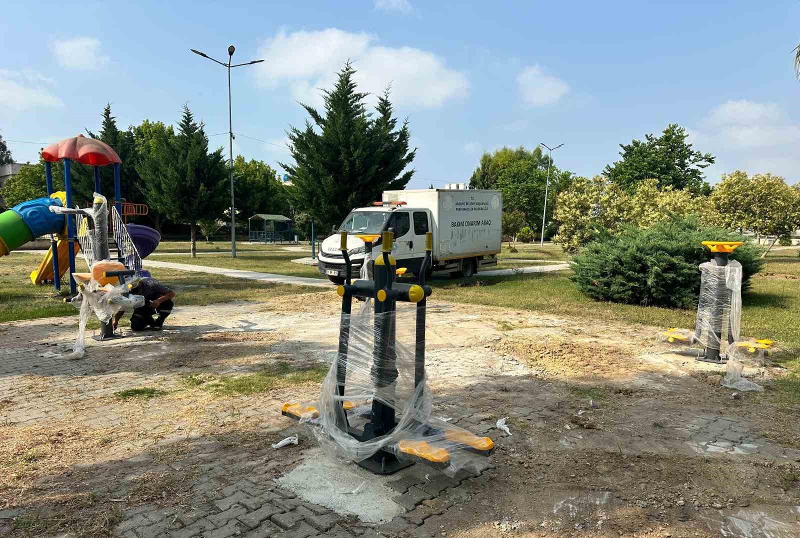 Akdeniz’in park ve bahçeleri yenileniyor