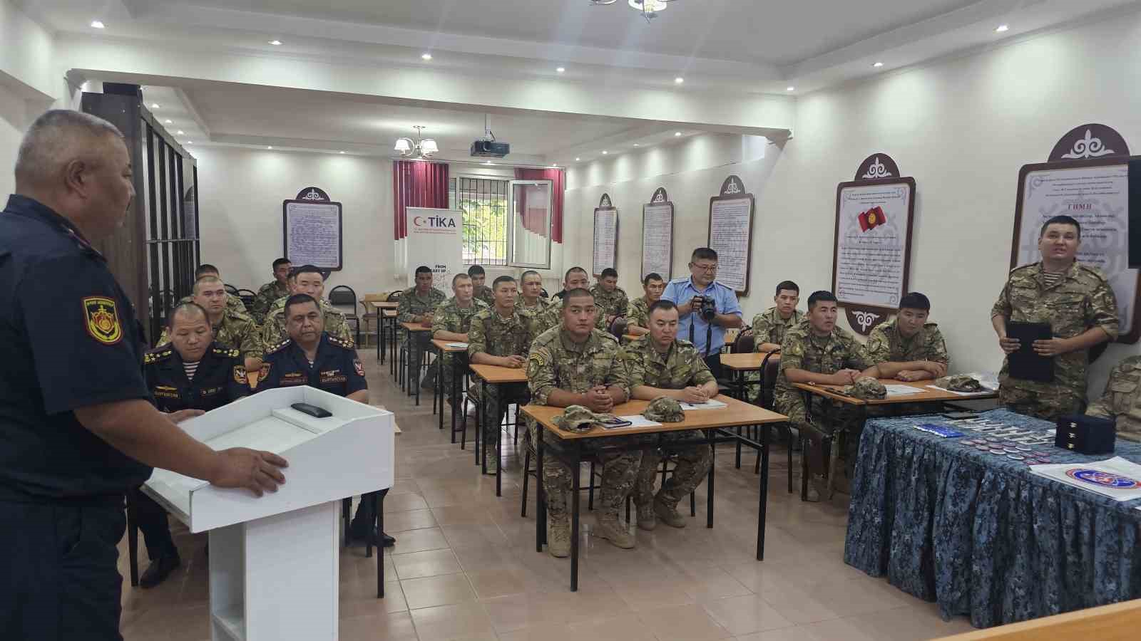 Kırgızistan’da ‘Patlama Sonrası Olay Yeri İnceleme Kursu’ düzenlendi