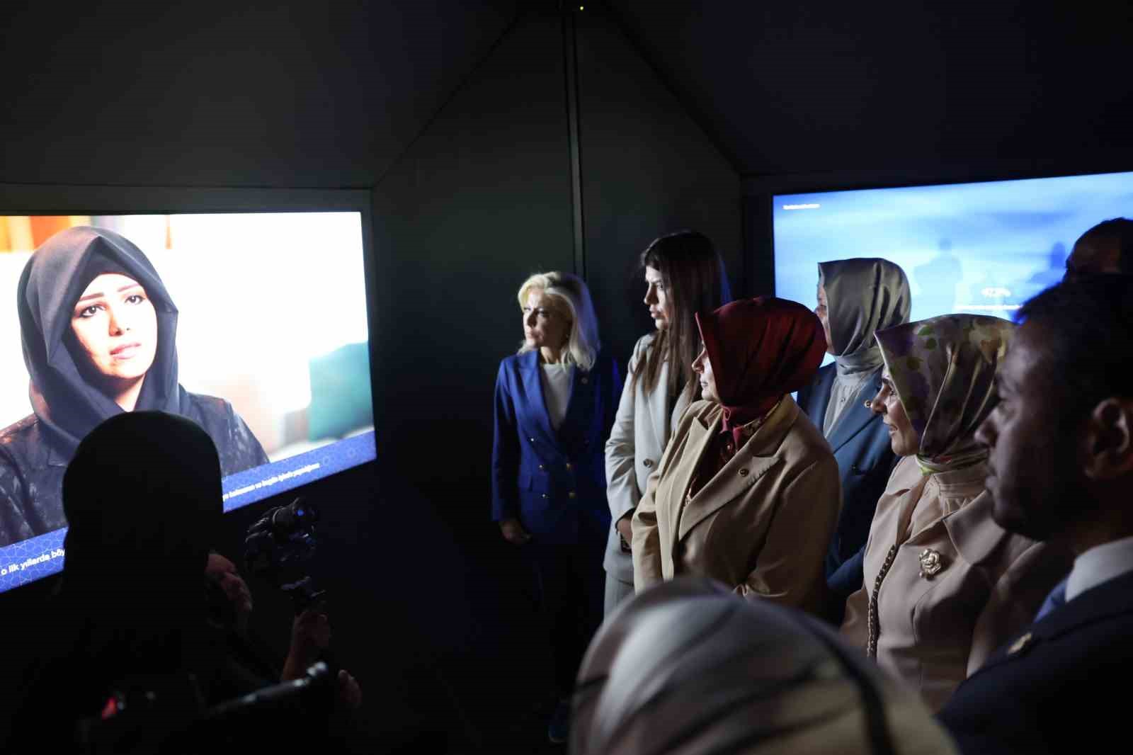 Cumhurbaşkanlığı Millet Kütüphanesi’nde "Ulusun Annesi" Dijital Sergisi açıldı